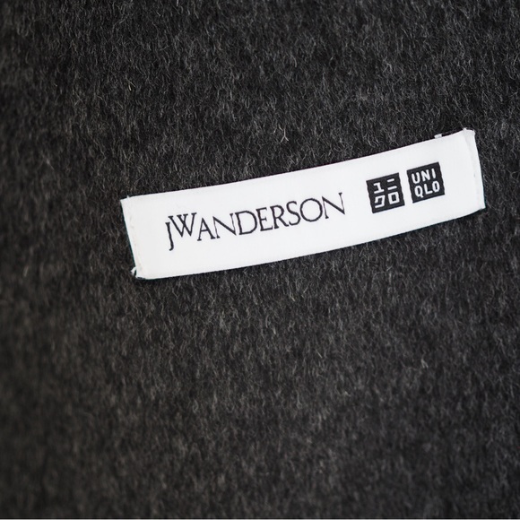 JW Anderson premium wool Uniqlo double face oversized coat - Picture 2 of 12